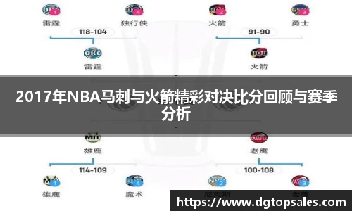 2017年NBA马刺与火箭精彩对决比分回顾与赛季分析